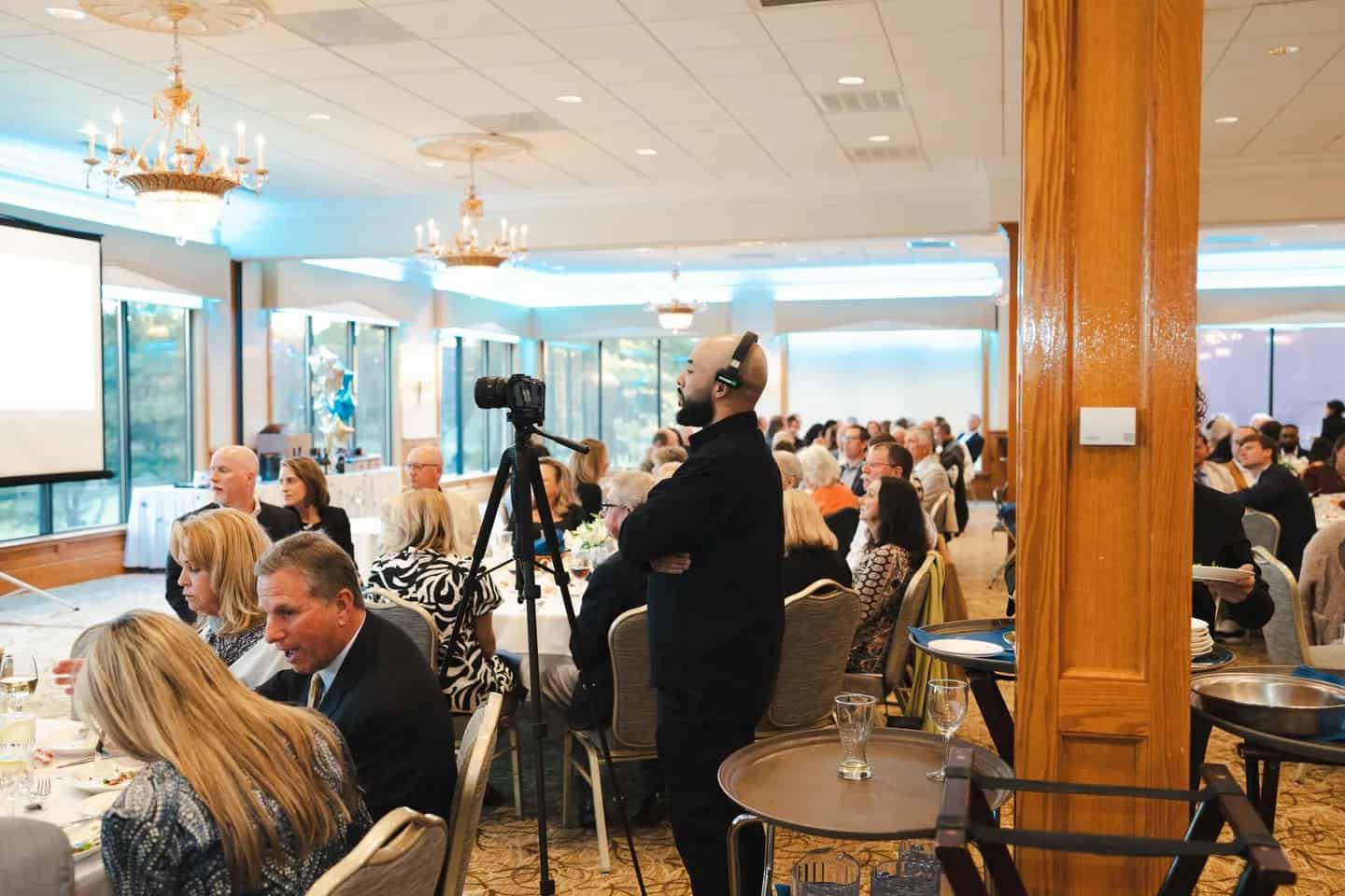 Vargas Visuals filming the Bellesini Academy Reach for the Stars Gala